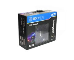 Fonte ATX Hoopson FNT-650W com Cooler LED RGB Bivolt - loja online