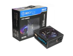 Fonte ATX Hoopson FNT-650W com Cooler LED RGB Bivolt