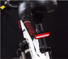 Lanterna Jws Traseira Bike Led Recarregável 6 Modos Pisca - comprar online
