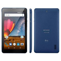Tablet M7S Plus Android 7 Memória Interna de 8gb Câmera de 2.0mp Wi-fi, Tela de 7" Azul NB274 - Multilaser - comprar online