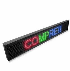 Letreiro Led Painel Rgb 7 Cores Display Promoções 100 X 20 na internet
