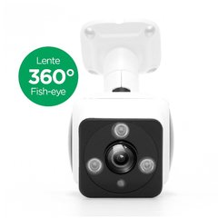 Câmera Ip 960P à Prova D'água 360 Graus Externa Wifi Acesso Remoto Onvif - comprar online