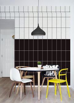 Wallpaper Tiles Negro 2325-4 - comprar online