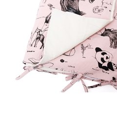 Funda Edredón Cuna Amor Rosa - comprar online