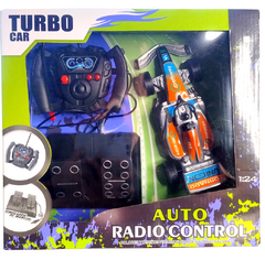 Auto F1 a Radio control 4 Canales con pedales