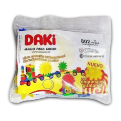 Daki - Juego para Crear (Cod 802 - 46 Piezas) Con engranajes
