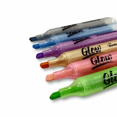 Resaltadores Pelikan GLOW Glitter x 6 - comprar online