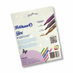 Resaltadores Pelikan GLOW Glitter x 6 en internet
