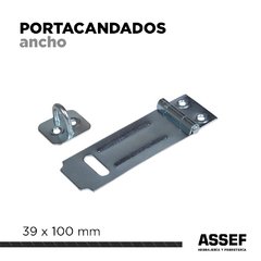 Portacandado Ancho 39x100