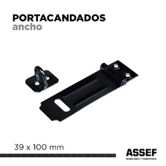 Portacandado Ancho 39x100