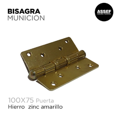 Bisagra Municion 100X75 - comprar online