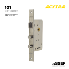 101 Cerradura Puerta Exterior Acytra