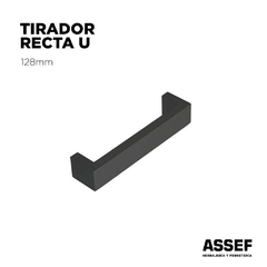 Tirador Recta U | 128