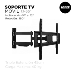 Soporte Tv Movil | 12 a 65 "