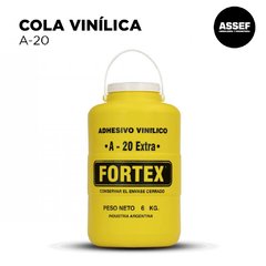 Imagen de Cola Vinílica 6kg | A-20 FORTEX