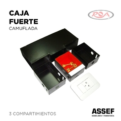 Caja Fuerte Camuflada | 3 compartimientos - comprar online