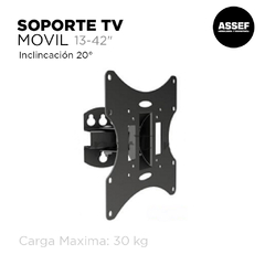 Soporte Tv Movil| 12 a 42 " - comprar online