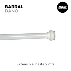 Barral Extensible Baño