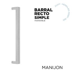 Manijon Barral Rectangular Simple - comprar online