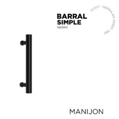 Manijon Barral Cilindro Simple Negro - comprar online