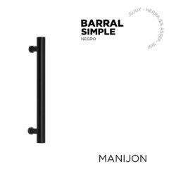 Manijon Barral Cilindro Simple Negro en internet