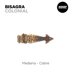 Bisagra Colonial Cobre