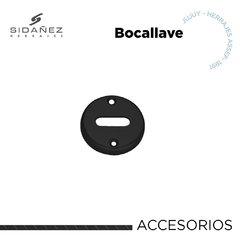 Bocallave Redondo | Negro