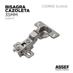 Bisagra Cazoleta 35 | Cierre Suave - comprar online