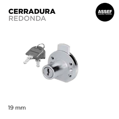 Cerradura de Aplicar Redonda