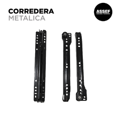 Corredera Metalica Negra