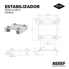 Estabilizador Regulable | Doble - comprar online