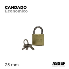 Candado Economico | 25mm