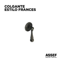 Estilo Frances | Tirador Colgante Bronce Viejo