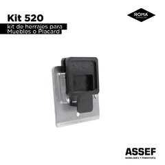 kit 520 | herrajes corredizos para muebles o placard. en internet