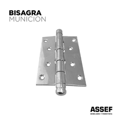 Bisagra Municion 100X75 Bronce