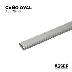 CAÑO OVAL | Aluminio