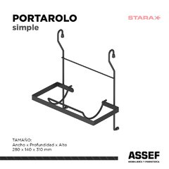 Portarollo Simple - comprar online