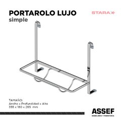 Portarollo Simple | Lujo - comprar online