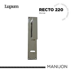 Manijón Recto 220 Platil