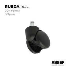 Rueda Dual con Perno