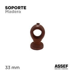 Soporte Bocha Cerrado | 33mm