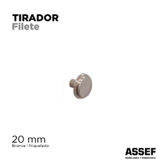 Tirador Filete 20 mm | Platil