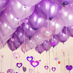 50 Globos Perlados Violeta 12 Pulg Casamiento Fiesta Deco - comprar online
