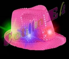 Sombreros Tanguero Luminoso Lentejuelas - Cotillon Eli