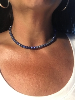 Collar lapislazuli comunicación C104C