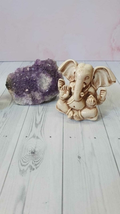 Ganesha Blanca 10 cm SM05