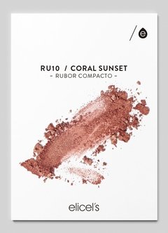 RUBOR COMPACTO CORAL SUNSET - RU10 - comprar online