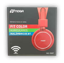 Auriculares Fit Color Bluetooth Noga NG-55BT - Precio Directo