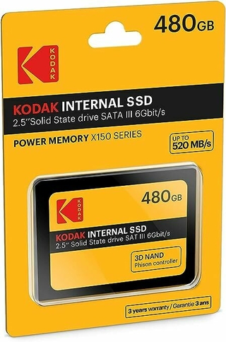 Disco sólido interno KODAK 2,5" SATA III 6Gbit/s X150 Series 480 GB