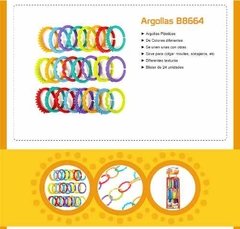 Set Argollas Plasticas X24 Bright Starts 8664 Tienda Oficial - LOVE
